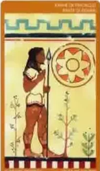 Card 48 card from the Etruscan Tarot deck