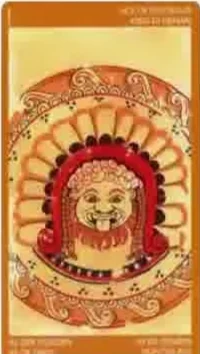 Card 54 card from the Etruscan Tarot deck