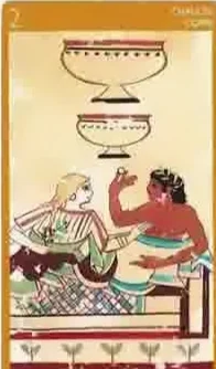 Card 59 card from the Etruscan Tarot deck