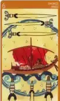 Card 62 card from the Etruscan Tarot deck