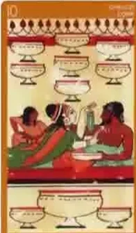 Card 65 card from the Etruscan Tarot deck