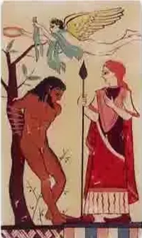 Card 66 card from the Etruscan Tarot deck