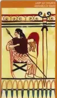 Card 70 card from the Etruscan Tarot deck