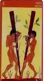 Card 72 card from the Etruscan Tarot deck