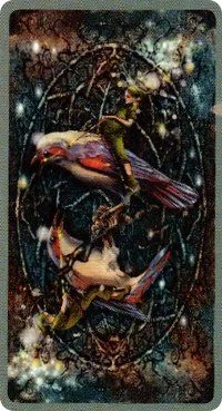 The Star card from the Fairy Lights Tarot deck