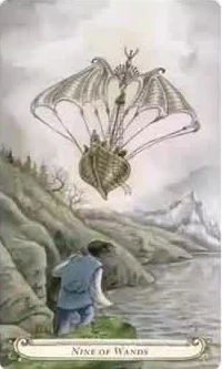 Fairy Tale Tarot card 05 from the Triskova Fairy Tale Tarot deck