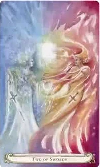 Fairy Tale Tarot card 08 from the Triskova Fairy Tale Tarot deck