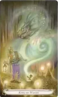 Fairy Tale Tarot card 10 from the Triskova Fairy Tale Tarot deck