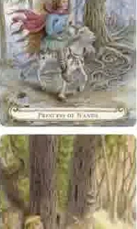Fairy Tale Tarot card 33 from the Triskova Fairy Tale Tarot deck