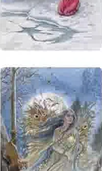 Fairy Tale Tarot card 37 from the Triskova Fairy Tale Tarot deck
