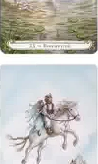 Fairy Tale Tarot card 41 from the Triskova Fairy Tale Tarot deck