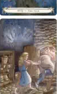 Fairy Tale Tarot card 46 from the Triskova Fairy Tale Tarot deck