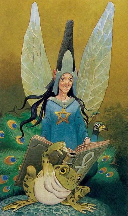 Fairy Tarot Alligo Card 03 card from the Fairy Tarot Alligo deck