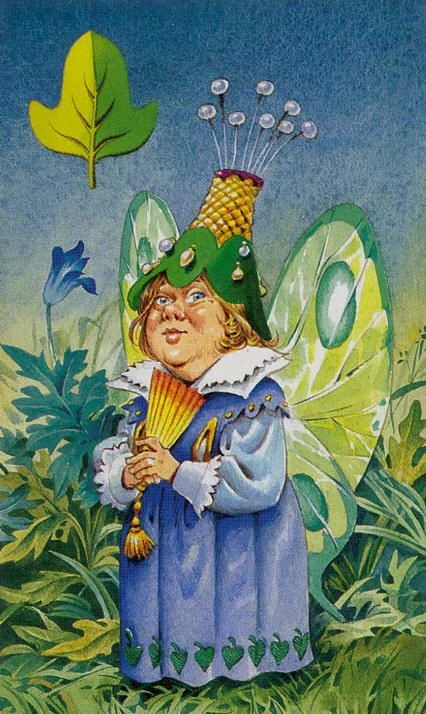Fairy Tarot Alligo Card 61 card from the Fairy Tarot Alligo deck