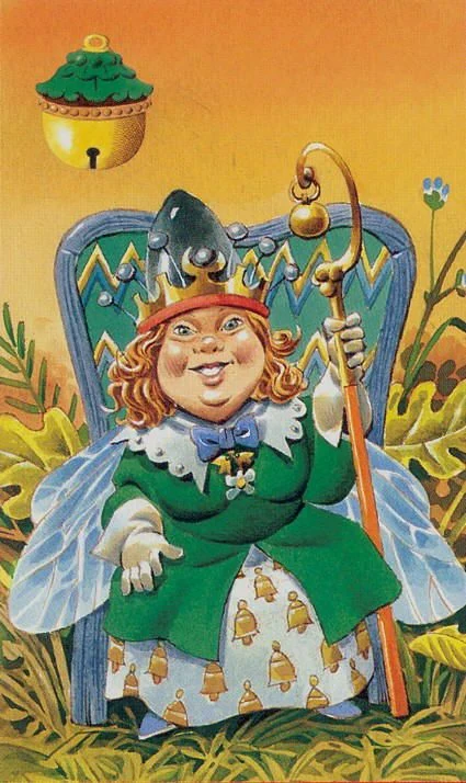 Fairy Tarot Alligo Card 75 card from the Fairy Tarot Alligo deck