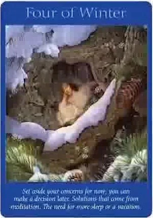 Judgement card from the Fairy Tarot deck
