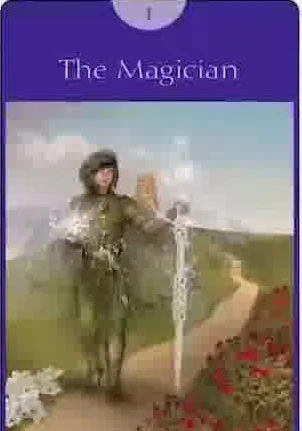 Seven of Cups card from the Fairy Tarot deck