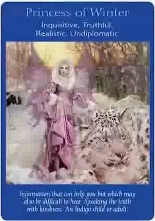 Ten of Swords card from the Fairy Tarot deck