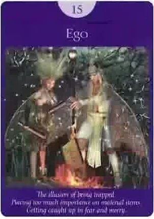King of Pentacles card from the Fairy Tarot deck