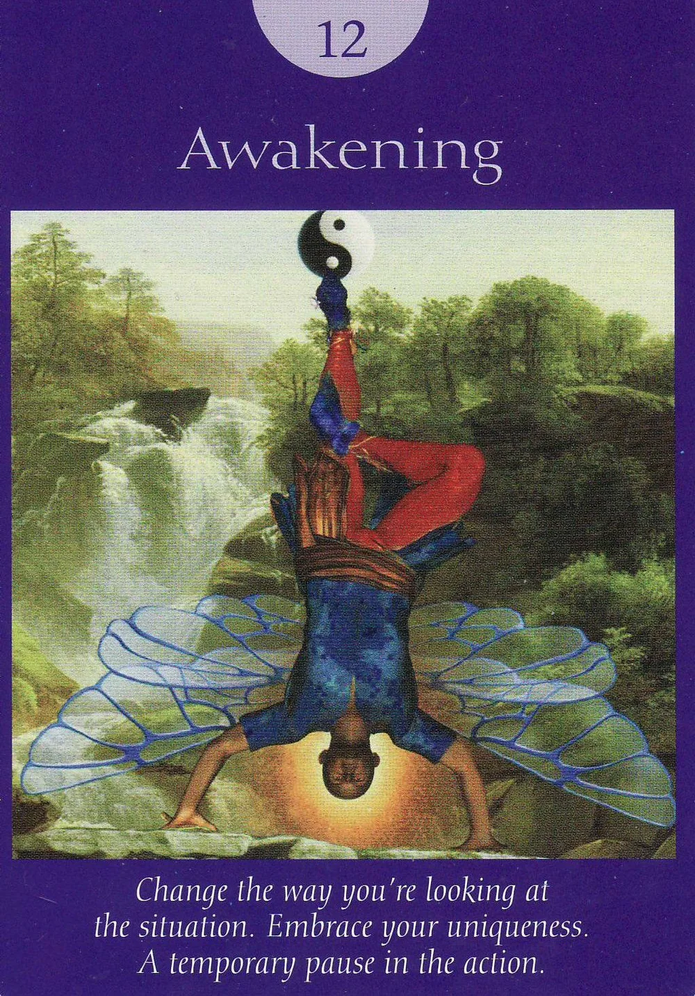 Awakening – Fairy Tarot by Radleigh Valentine tarot deck card on TarotFans.com