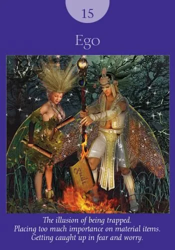 Ego – Fairy Tarot by Radleigh Valentine tarot deck card on TarotFans.com