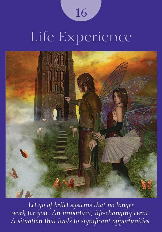 Life Experience – Fairy Tarot by Radleigh Valentine tarot deck card on TarotFans.com