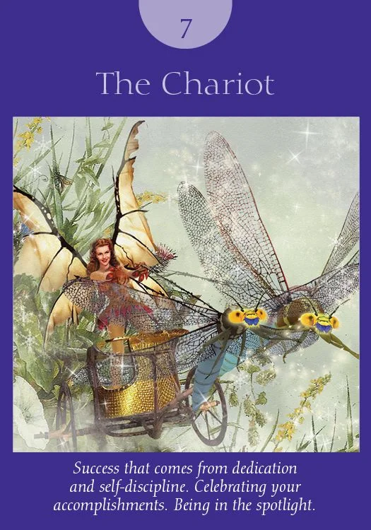 The Chariot – Fairy Tarot by Radleigh Valentine tarot deck card on TarotFans.com