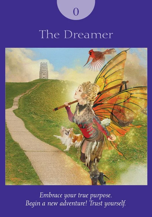 The Dreamer – Fairy Tarot by Radleigh Valentine tarot deck card on TarotFans.com
