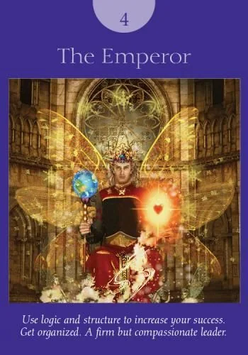 The Emperor – Fairy Tarot by Radleigh Valentine tarot deck card on TarotFans.com