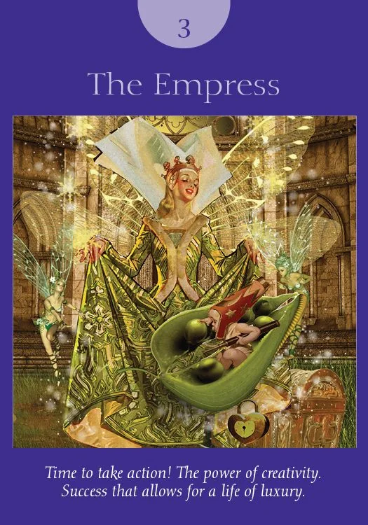 The Empress – Fairy Tarot by Radleigh Valentine tarot deck card on TarotFans.com