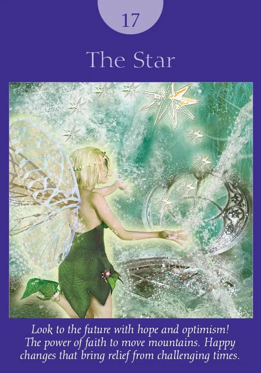 The Star – Fairy Tarot by Radleigh Valentine tarot deck card on TarotFans.com