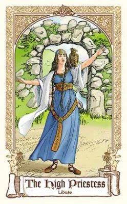 The Fairytale Tarot Review 82 The High Priestess — Libuse