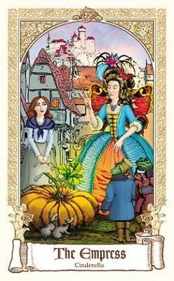 The Fairytale Tarot Review 79 The Empress — Cinderella card from The Fairytale Tarot