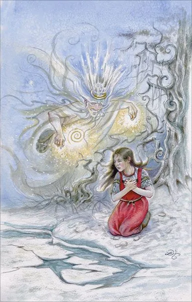 King of Pentacles card from the Fairy Tale Tarot by Lisa Hunt deck