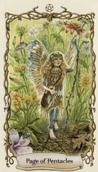 Card 04 card from the Fantastical Creatures Tarot deck