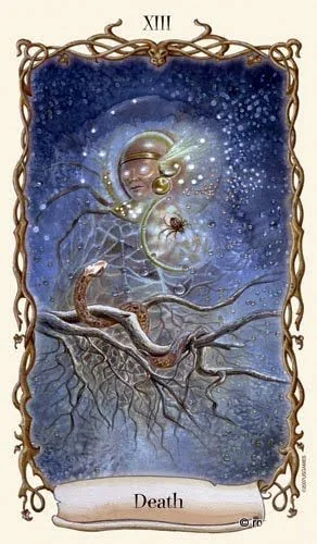 Death - Fantastical Creatures Tarot - Tarot Deck by D. J. Conway and Lisa Hunt