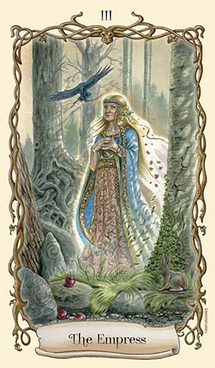 The Empress - Fantastical Creatures Tarot - Tarot Deck by D. J. Conway and Lisa Hunt