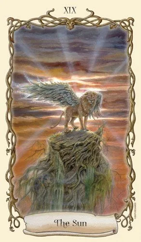 The Sun - Fantastical Creatures Tarot - Tarot Deck by D. J. Conway and Lisa Hunt
