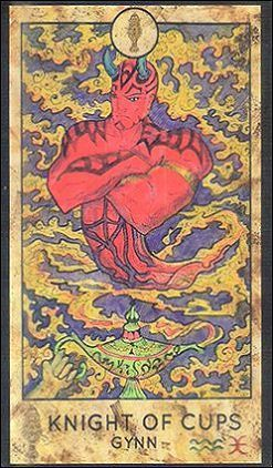 Knight of Cups — Gynn card from the Fantasy World Tarot deck