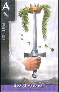 Ace of Swords - FateShifters Astrology Tarot - FateShifters Artist Team