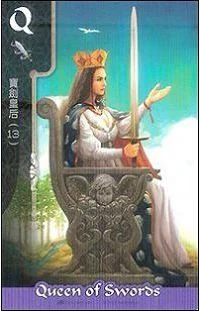 Queen of Swords - FateShifters Astrology Tarot - FateShifters Artist Team