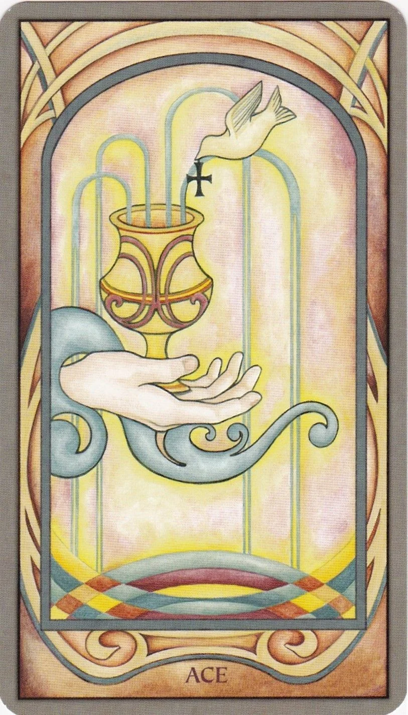 Fenestra Tarot Review 13 Ace of Cups from the Fenestra Tarot