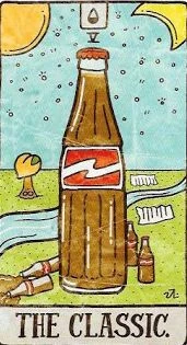 The Classic card from the Food Fortunes Tarot deck