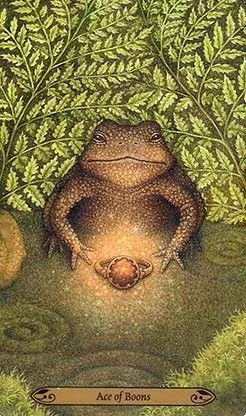 Forest Of Enchantment Tarot Deck Review 11 Ace of Boons - Forest of Enchantment Tarot - Tarot Deck by Lunaea Weatherstone