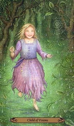 Child of Visions - Forest of Enchantment Tarot - Tarot Deck by Lunaea Weatherstone