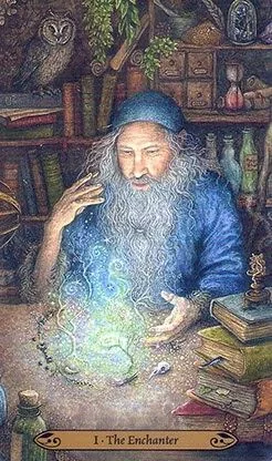 Forest Of Enchantment Tarot Deck Review 3 The Enchanter - Forest of Enchantment Tarot - Tarot Deck by Lunaea Weatherstone