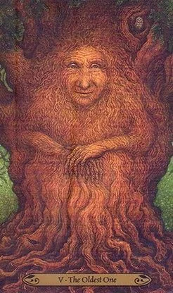 The Oldest One - Forest of Enchantment Tarot - Tarot Deck by Lunaea Weatherstone