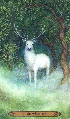 Forest Of Enchantment Tarot Deck Review 1 The White Hart - Forest of Enchantment Tarot - Tarot Deck by Lunaea Weatherstone
