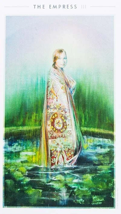 The Empress card from the The Fountain Tarot deck