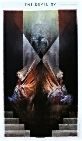 The Devil card from the The Fountain Tarot deck